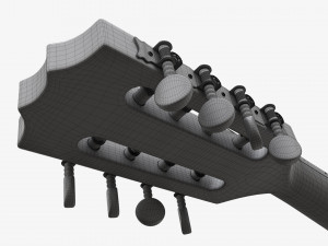 Flat Mandola 3D मॉडल