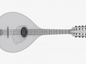 Flat Mandola 3D मॉडल