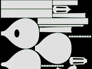 Flat Mandola 3D मॉडल