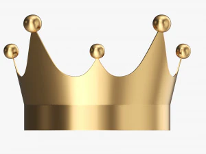 Corona d'oro 04 Modello 3D