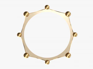 Corona d'oro 04 Modello 3D