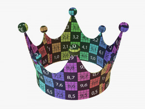 Gold Crown 04 3D 모델