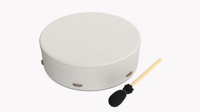 Hand Drum Modèle 3D .c4d .max .obj .3ds .fbx .stl .blend 