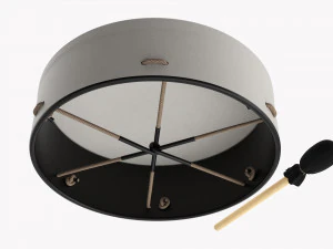 Hand Drum 3D Model