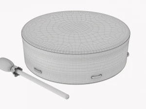 Hand Drum 3D Model