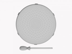 Hand Drum Modèle 3D