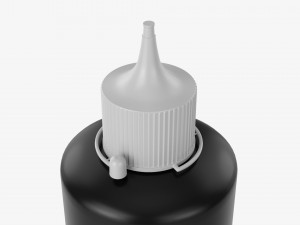 Hydrogen Peroxide Plastic Bottle 3D 模型