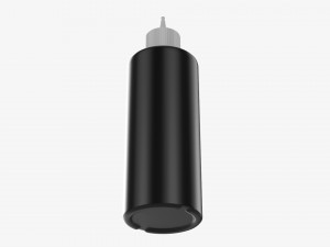 Hydrogen Peroxide Plastic Bottle 3D 模型