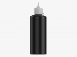 Hydrogen Peroxide Plastic Bottle 3D 模型