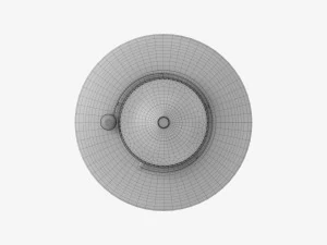 Bottiglia di plastica per perossido di idrogeno Modello 3D