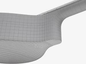 Irish Bouzouki String Instrument 3D Model