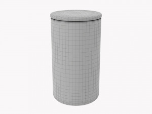 Kitchen Glass Jar With Contents 07 3D Modell