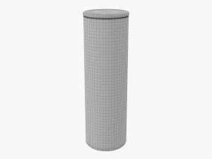 Kitchen Glass Jar With Contents 09 3D Model