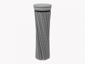 Kitchen Glass Jar With Contents 09 3D Model