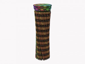 Kitchen Glass Jar With Contents 09 3D Model