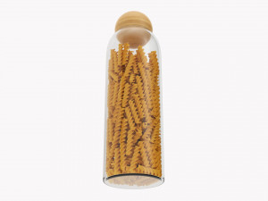 Kitchen Glass Jar With Contents 11 3Dモデル