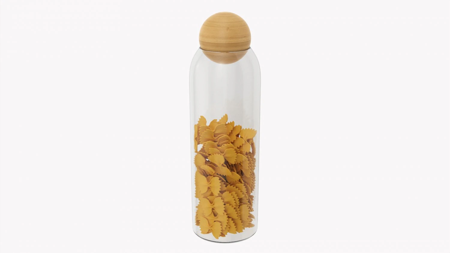 Kitchen Glass Jar With Contents 12 3D Model .c4d .max .obj .3ds .fbx .stl .blend 