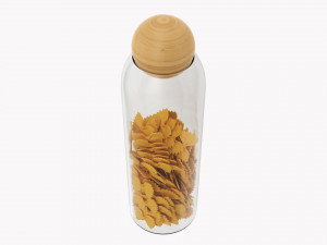 Kitchen Glass Jar With Contents 12 3D Model