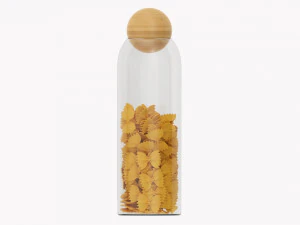 Kitchen Glass Jar With Contents 12 3D Model