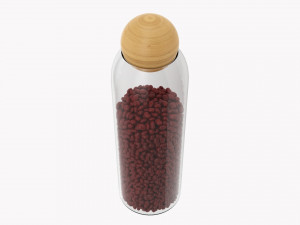 Kitchen Glass Jar With Contents 13 Modelo 3D