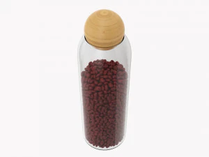 Kitchen Glass Jar With Contents 13 3D Model