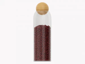 Kitchen Glass Jar With Contents 13 3D Model