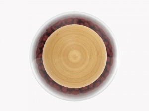 Kitchen Glass Jar With Contents 13 Modelo 3D