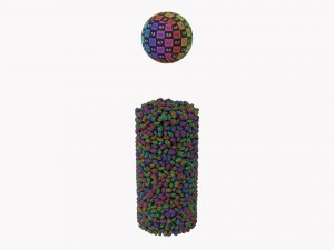 Kitchen Glass Jar With Contents 13 Modelo 3D