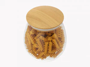 Kitchen Glass Jar With Contents 15 3D Model