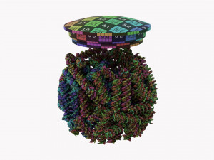 Kitchen Glass Jar With Contents 15 Modello 3D