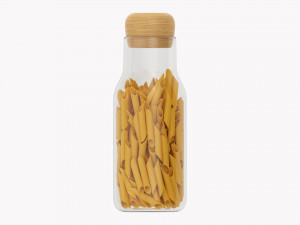 Kitchen Glass Jar With Contents 17 3D 모델