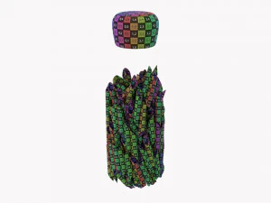 Kitchen Glass Jar With Contents 17 3D Model