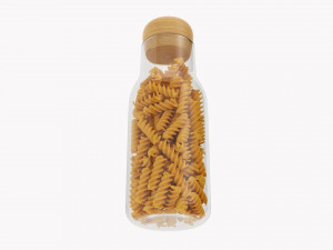 Kitchen Glass Jar With Contents 18 3D-Modell