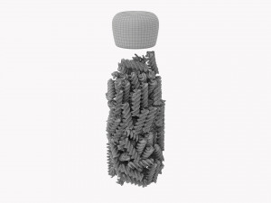 Kitchen Glass Jar With Contents 18 3D-Modell