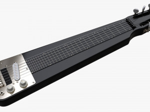 Lap Steel Guitar 3D 모델