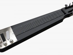 Lap Steel Guitar 3D Model