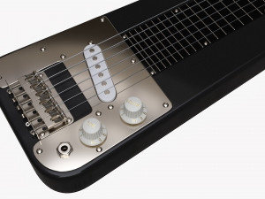 Lap Steel Guitar 3D 모델