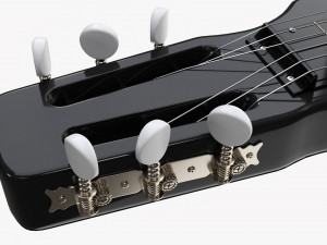 Lap Steel Guitar 3D 모델