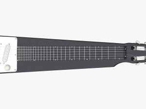 Lap Steel Guitar 3D 모델