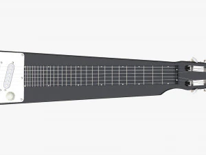 Lap Steel Guitar 3D Model