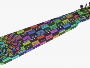 Lap Steel Guitar 3D 모델