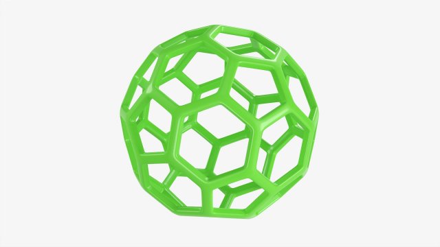 Lattice Sphere 3D 模型 .c4d .max .obj .3ds .fbx .stl .blend 