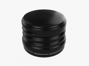 Metal Glass Bottle Cap 3D Model