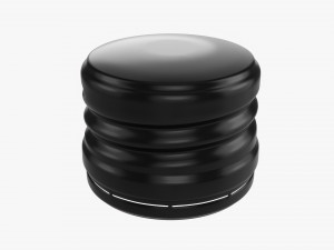 Metal Glass Bottle Cap 3D Model