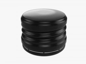 Metal Glass Bottle Cap 3D Model