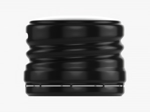 Metal Glass Bottle Cap 3D Model