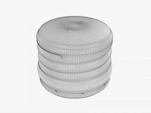 Metal Glass Bottle Cap 3D Model