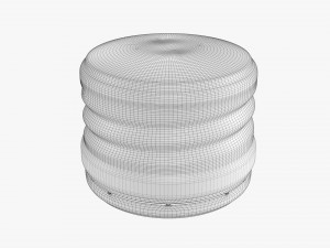 Metal Glass Bottle Cap 3D Model