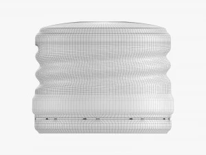 Metal Glass Bottle Cap 3D Model