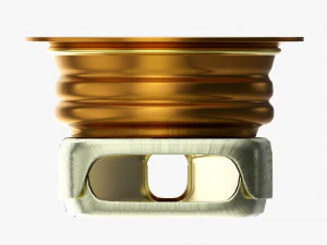 Metalen Kazoo 3D Model